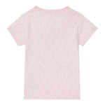 Guess T-Shirt Girocollo Tinta Unita con Stampa per Bambina K5RI15K6YW ROSA GUESS 