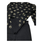 LIU JO completo 2 pezzi maglia-pantalone modello zampa Nero per Bambina KF4034 NERO LIU JO 