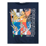 ICEBERG felpa girocollo tinta unita con stampa Blu per Neonato MFICE5327B BLU ICEBERG 