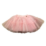 LE BEBE' gonna tinta unita con tulle Rosa per Neonata LBG5494 ROSA LE BEBE' 