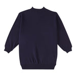 RALPH LAUREN abito tinta unita con stampa Blu per Bambina 312952155001 BLU RALPH LAUREN 