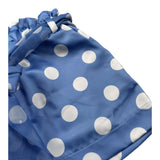 Miss Grant Short Tinta Unita Fantasia Pois per Neonata MG1293XX BLU MISS GRANT 