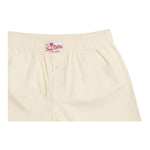 Saint Barth Short Tinta Unita con Elastico In Vita per Neonata BXY0010403 PANNA SAINT BARTH 