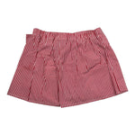 Piccola Ludo Short Tinta Unita con Fantasia A Quadri per Bambina BF9WB051 ROSSO PICCOLA LUDO 