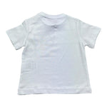 Cesare Paciotti T-Shirt Girocollo Tinta Unita con Stampa per Neonato TSP5165BXX BIANCO CESARE PACIOTTI 