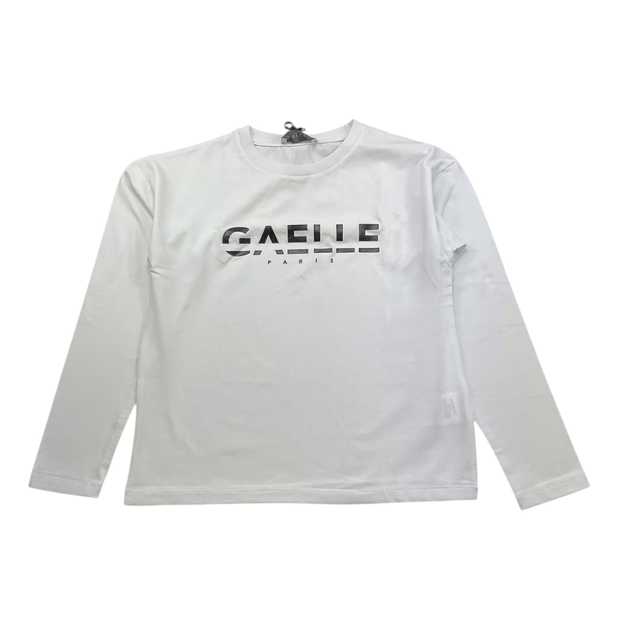 GAELLE shirt girocollo tinta unita con stampa Bianco per Bambina 2741M0970 BIANCO GAELLE 