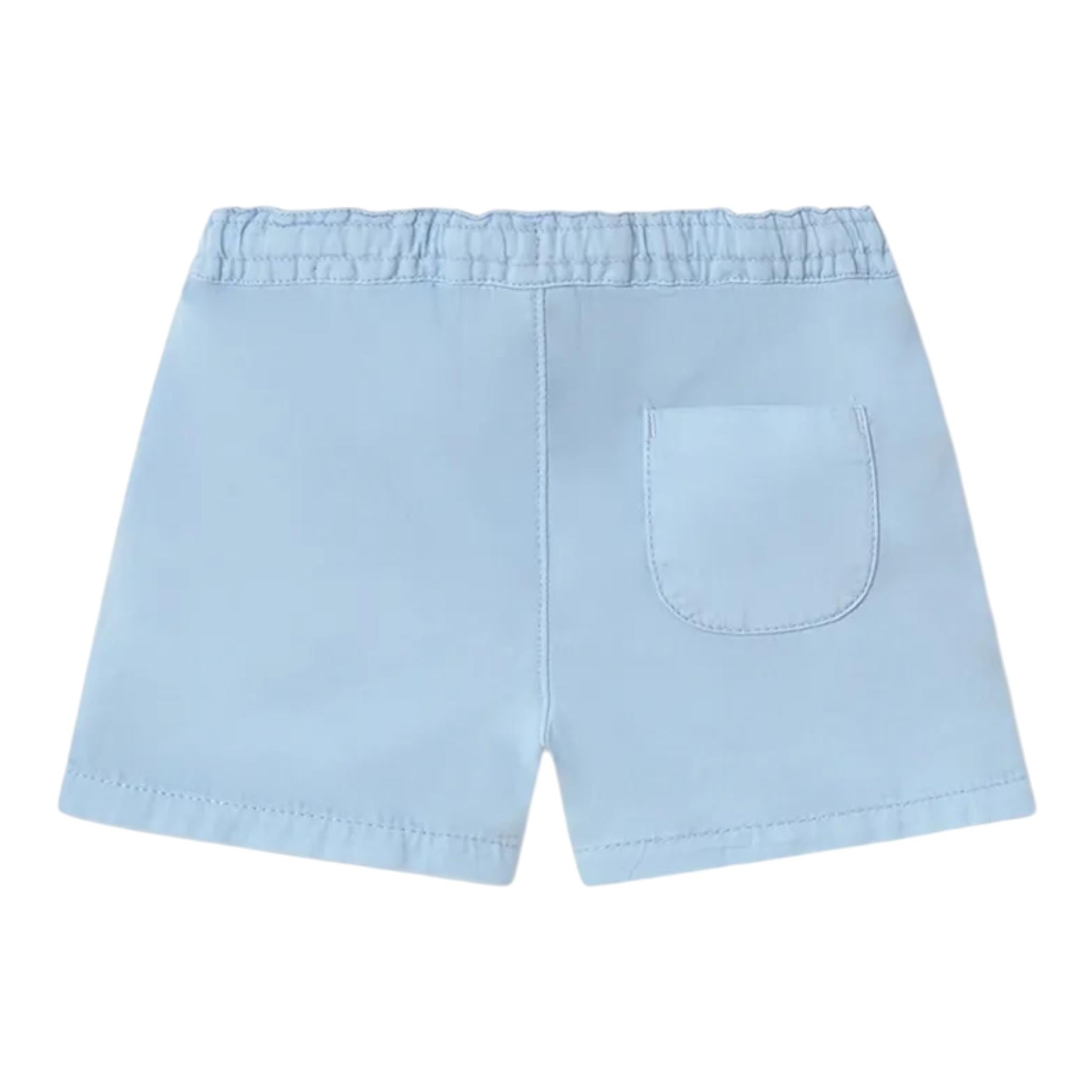 Mayoral Bermuda Tinta Unita con Elastico In Vita per Neonato 124725 AZZURRO MAYORAL 