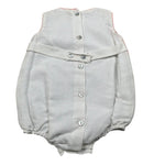 Cua-Cuak Pagliaccetto Giromanica Bicolore Bianco/Rosa per Neonata 4812 BIANCO/ROSA CUA-CUAK 