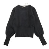 LU LU BY MISS GRANT maglia tinta unita Nero per Bambina LL1350 NERO LU LU BY MISS GRANT 