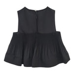 Patrizia Pepe Camicia Giromanica tinta unita Nero per Bambina 7C0240 NERO PATRIZIA PEPE 