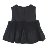 Patrizia Pepe Camicia Giromanica tinta unita Nero per Bambina 7C0240 NERO PATRIZIA PEPE 