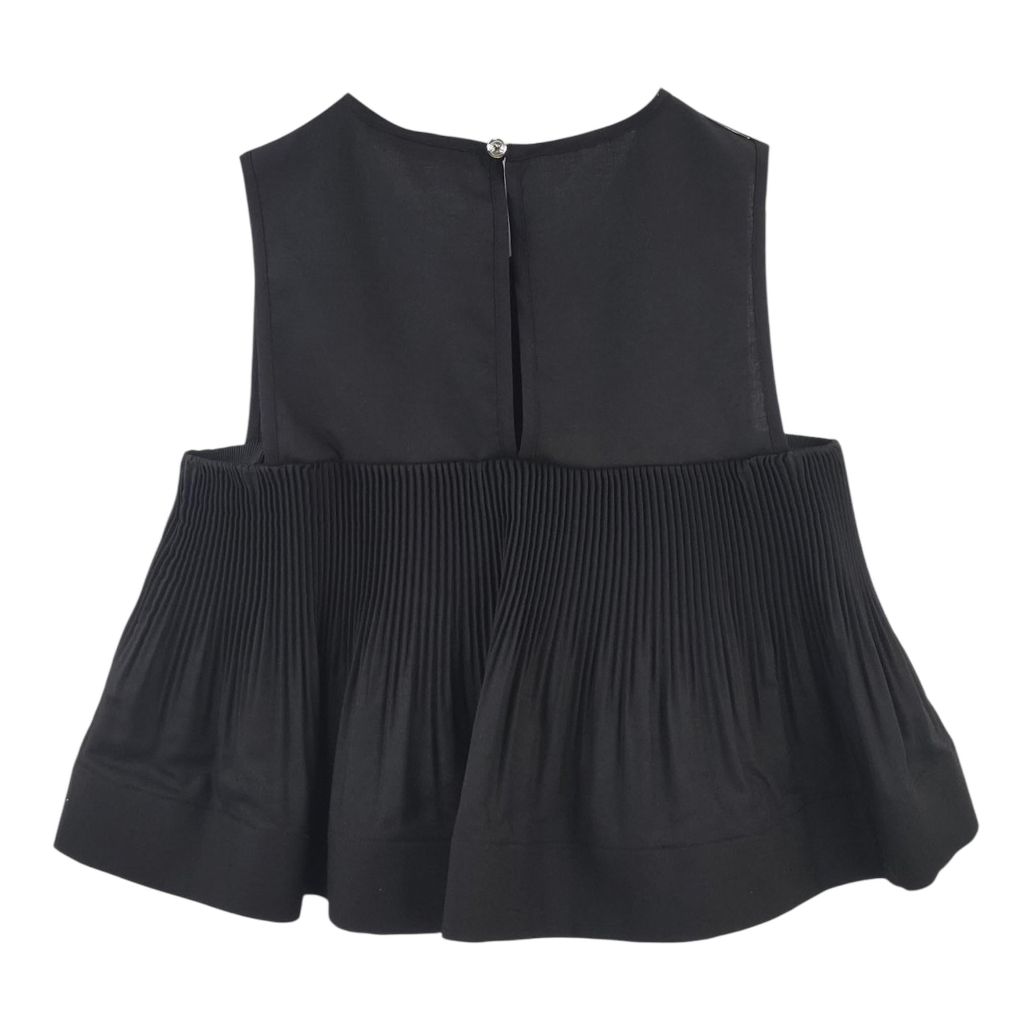 Patrizia Pepe Camicia Giromanica tinta unita Nero per Bambina 7C0240 NERO PATRIZIA PEPE 