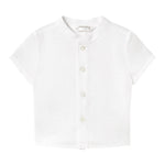 Mayoral Camicia Tinta Unita Mezza Manica per Neonato 1101 BIANCO MAYORAL 