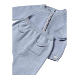 MAYORAL completo 3pz maglia-ghettina-cappello tinta unita Azzurro per Neonato 2511 AZZURRO MAYORAL 