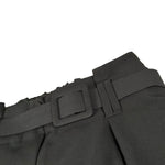 Lu Lu By Miss Grant Pantalone Tinta Unita Modello A Palazzo per Bambina LL3519 NERO LU LU BY MISS GRANT 