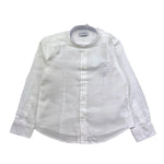 Bikkembergs Camicia Tinta Unita con Colletto Coreano per Bambino BK2215 BIANCO BiKKEMBERGS 