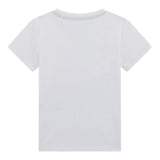 Guess T-Shirt Gircollo Tinta Unita con Stampa per Neonato N5GI16K8HM4 BIANCO GUESS 