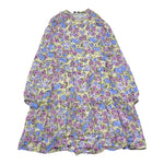 DIXIE abito tinta unita modello floreale Bianco per Bambina AB15364G67 BIANCO DIXIE 