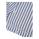 Max&Co. Short Tinta Unita con Fantasia A Righe per Bambina MX0121X BIANCO/BLU MAX&Co. 