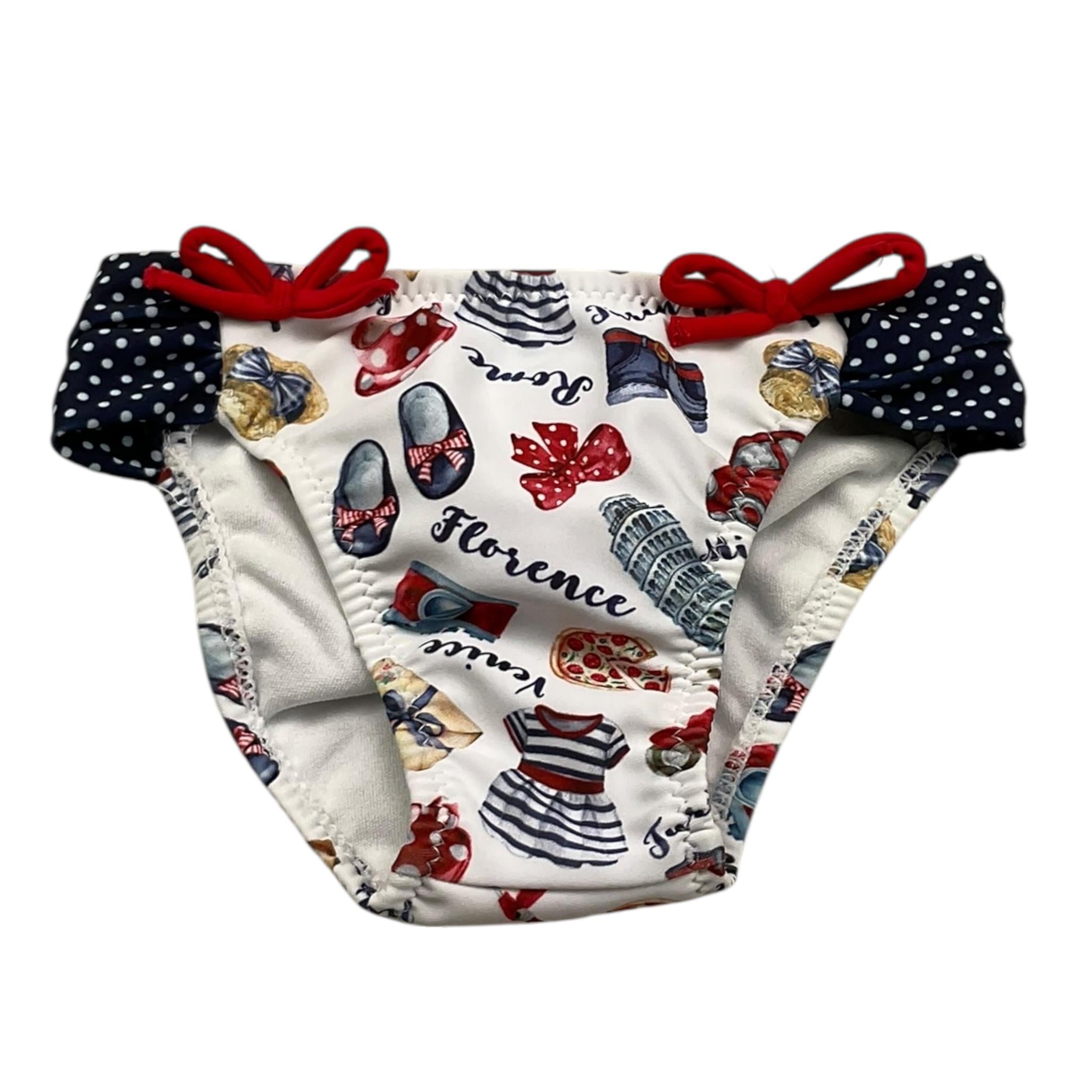 Mayoral Costume Mutandina Stampa Fantasia per Neonata 1654 BIANCO MAYORAL 