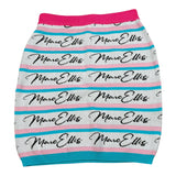 Marc Ellis Gonna Tinta Unita con Stampa per Bambina JMJSK01202 BIANCO MARC ELLIS 