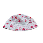 Moschino Cappello Modello Pescatore Bicolore con Stampa per Bambina HDX01M BIANCO/ROSA MOSCHINO 