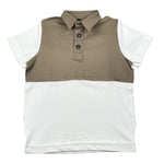 Syst Polo Mezza Manica Tinta Unita con Bottoni per Neonato 284943N BEIGE SYST 