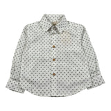 Pure Firenze Camicia Manica Lunga Fantasia A Righe per Neonato PC03177X BIANCO PURE FIRENZE 