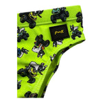 F**K Costume Mutandina Tinta Unita Stampa Fantasia per Neonato FJ25N05SA20X13 VERDE FLUO F**K 