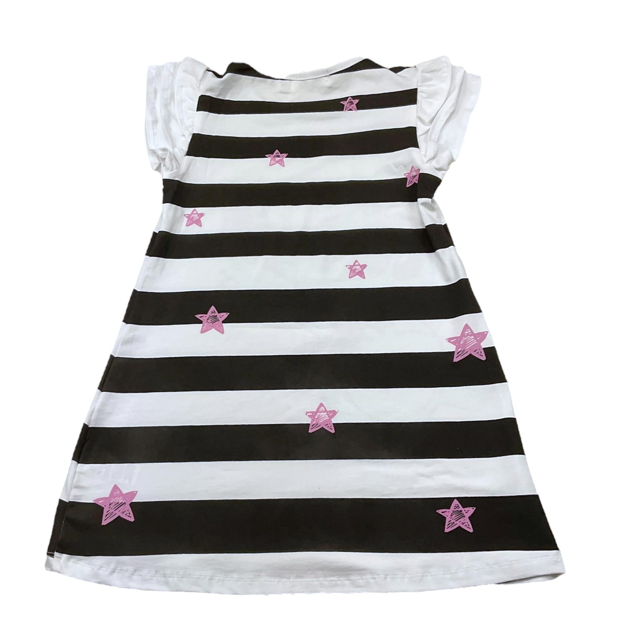 Emc Abito Tinta Unita con Stampa 'Snoopie' per Bambina WA0031 BIANCO EMC 