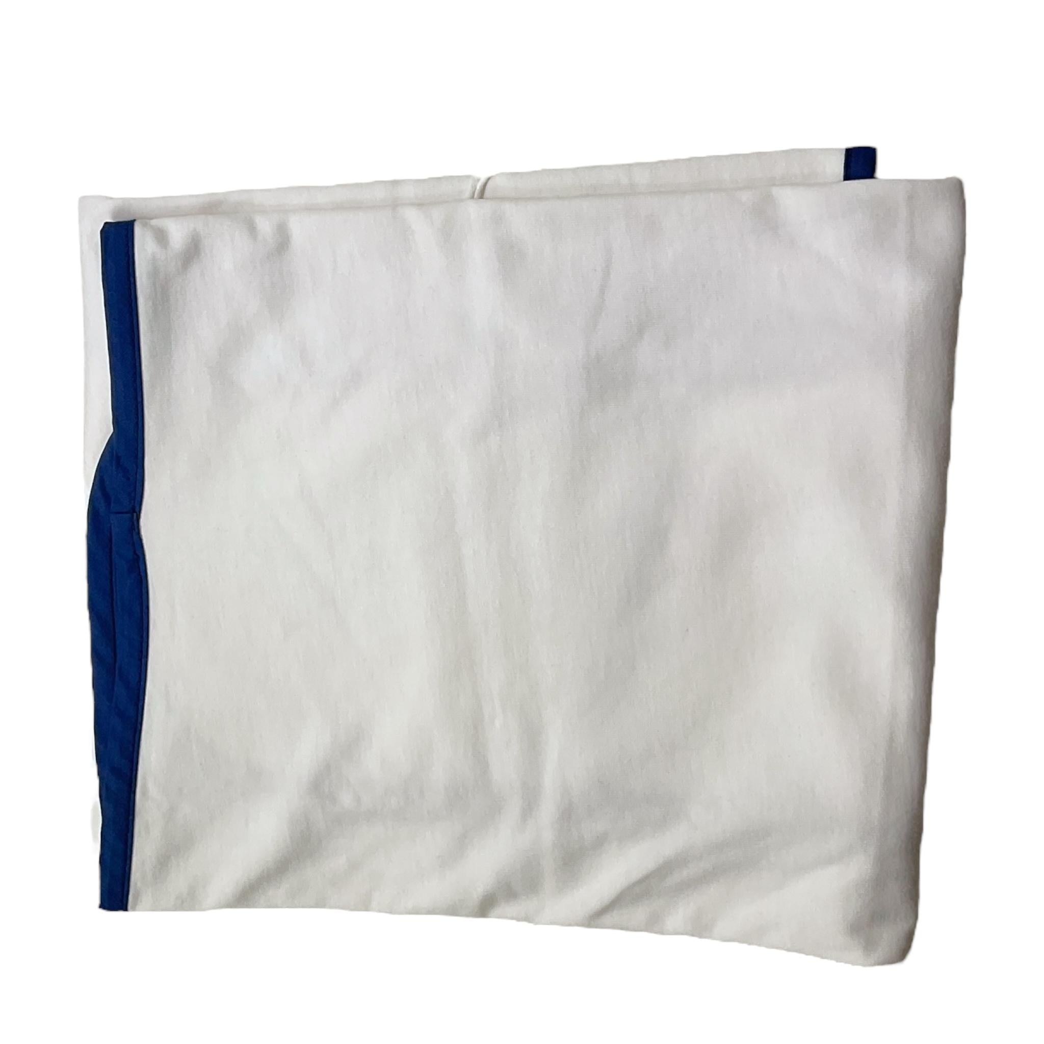 Ninnaoh Coperta Tinta Unita con Stampa per Neonato E21COP215 BIANCO NINNAOH 