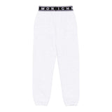 John Richmond Pantalone In Tuta Tinta Unita con Elastico Logato per Bambina RGP25110PA GRIGIO JOHN RICHMOND 