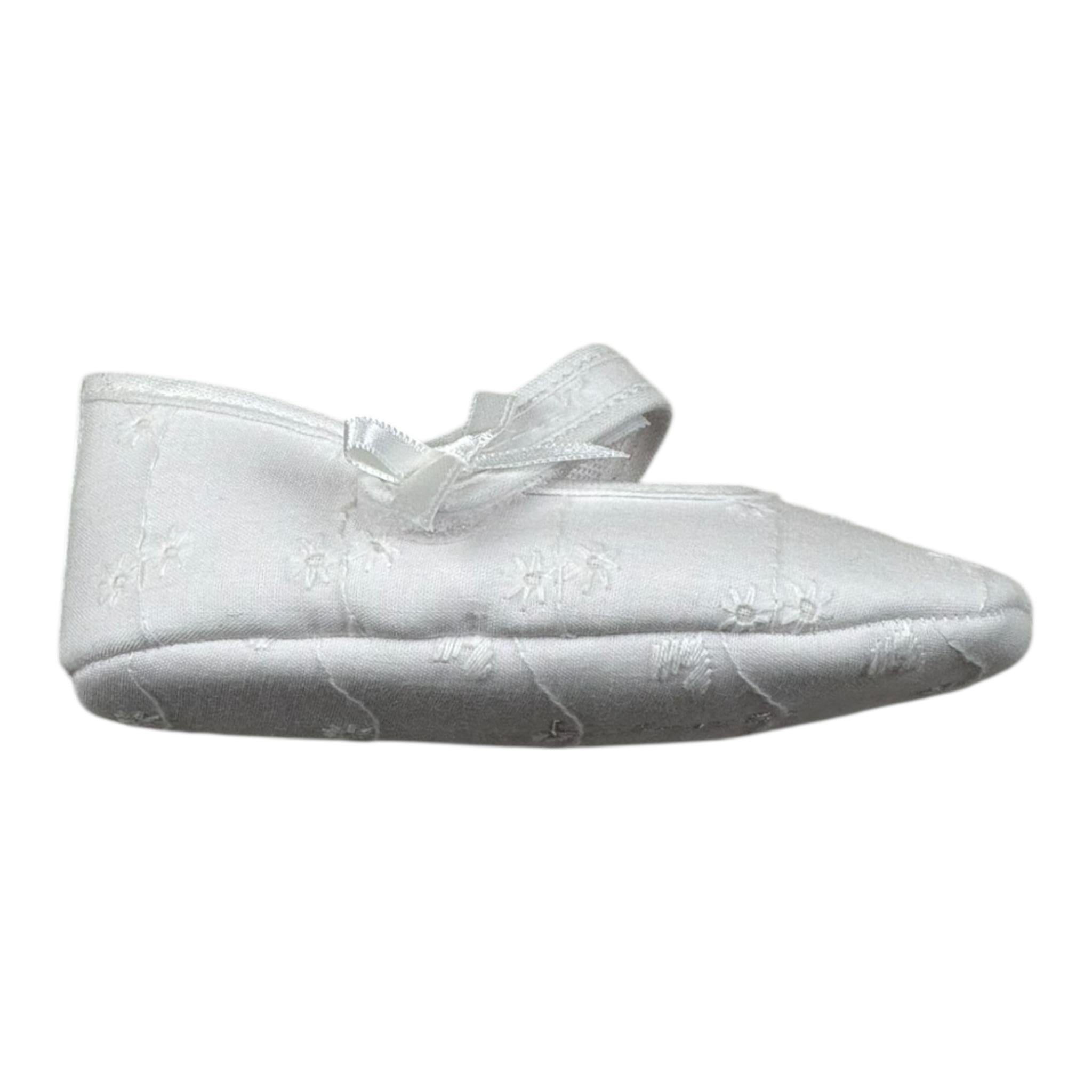 Baby Vip Ballerina Tinta Unita con Fiocco per Neonata T8598 BIANCO BABY VIP 