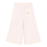Elisabetta Franchi Pantalone Tinta Unita Modello Palazzo per Bambina EFPA286X ROSA ELISABETTA FRANCHI 