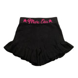 MARC ELLIS gonna tinta unita con logo Nero per Neonata JMNS00181 NERO MARC ELLIS 