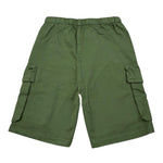 Zhoe & Tobiah Bermuda Tinta Unita con Elastico In Vita per Bambino J&P14MJ VERDE ZHOE & TOBIAH 