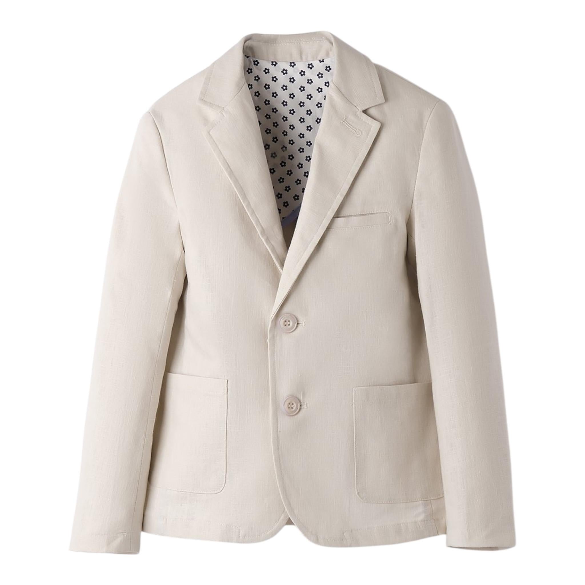 Sarabanda Giacca Tinta Unita con Bottoni per Bambino 0B669 BEIGE SARABANDA 