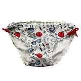 Mayoral Costume Mutandina Tinta Unita con Stampe In Contrasto per Bambina 3604A BIANCO MAYORAL 