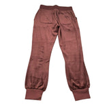 Juicy Couture Pantalone Tinta Unita con Elastico In Vita per Bambina JBX6601 MARRONE JUICY COUTURE 