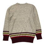 JOHN RICHMOND maglia girocollo tinta unita con profili in contrasto Grigio per Bambino RGA25131MA GRIGIO JOHN RICHMOND 