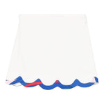 Emilio Pucci Gonna Tinta Unita con Profili In Contrasto per Bambina PW7A21 BIANCO EMILIO PUCCI 