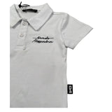 Daniele Alessandrini Polo Mezza Manica Tinta Unita con Logo per Neonato 1296MP00209 BIANCO DANIELE ALESSANDRINI 