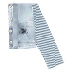 Max&Co. Giubbino In Denim Fantasia A Righe per Bambina MX0112 BIANCO/BLU MAX&Co. 