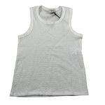 Dixie Canotta Girocollo Tinta Unita per Bambina MO07032G74X BIANCO DIXIE 