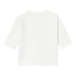 NAME IT shirt tinta unita girocollo con stampa Bianco per Neonata 13233403 BIANCO NAME IT 