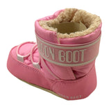 MOON BOOT stivali tinta unita con logo Rosa per Neonata 80D3401020J004 ROSA MOON BOOT 