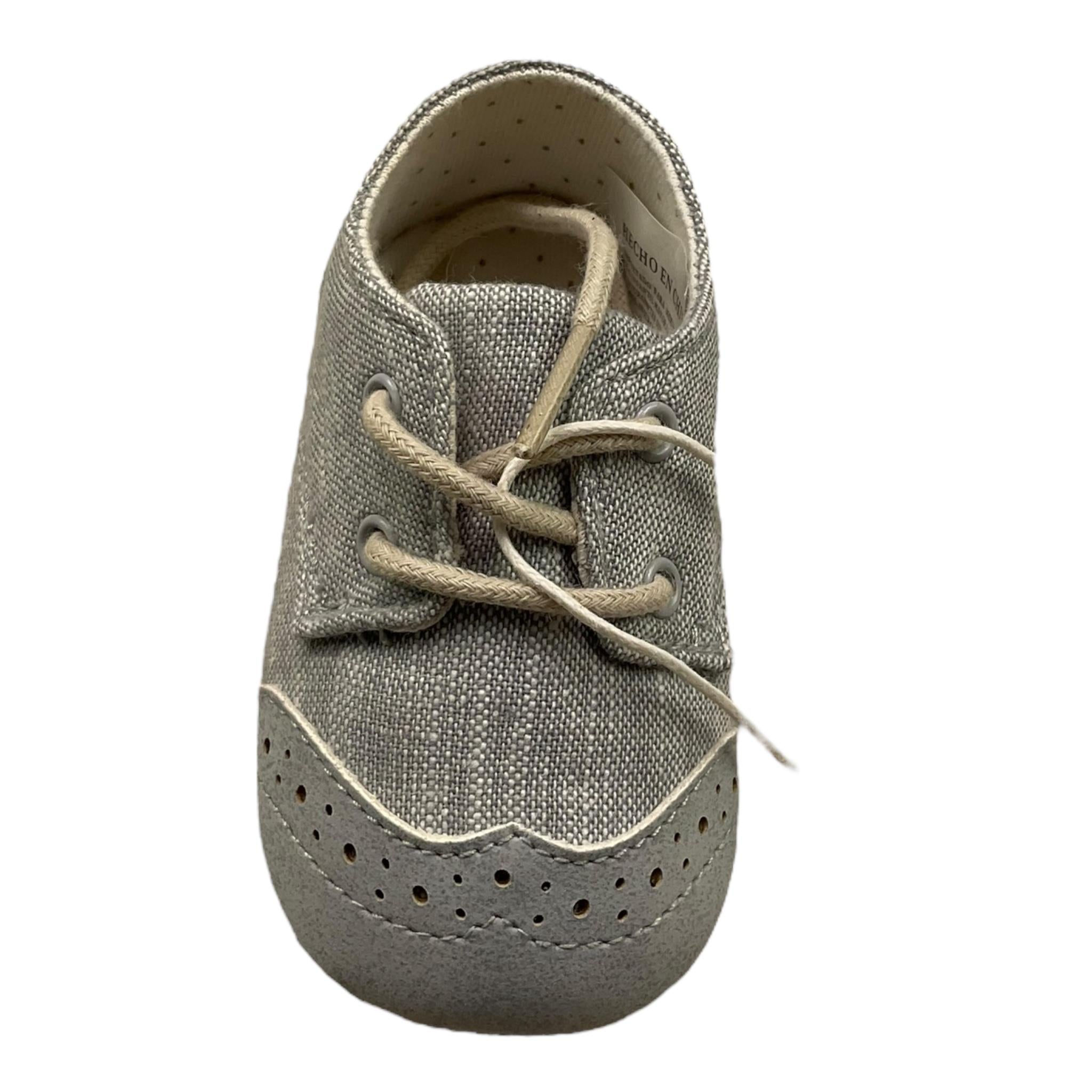 Mayoral Scarpina Tinta Unita con Lacci per Neonato 9391 AZZURRO MAYORAL 