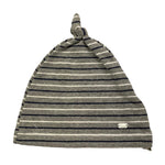 NINNAOH cappello tinta unita con fantasia a righe Grigio per Neonato I22207 GRIGIO NINNAOH 