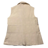 Fun & Fun Gilet Tinta Unita  Beige Per Bambina