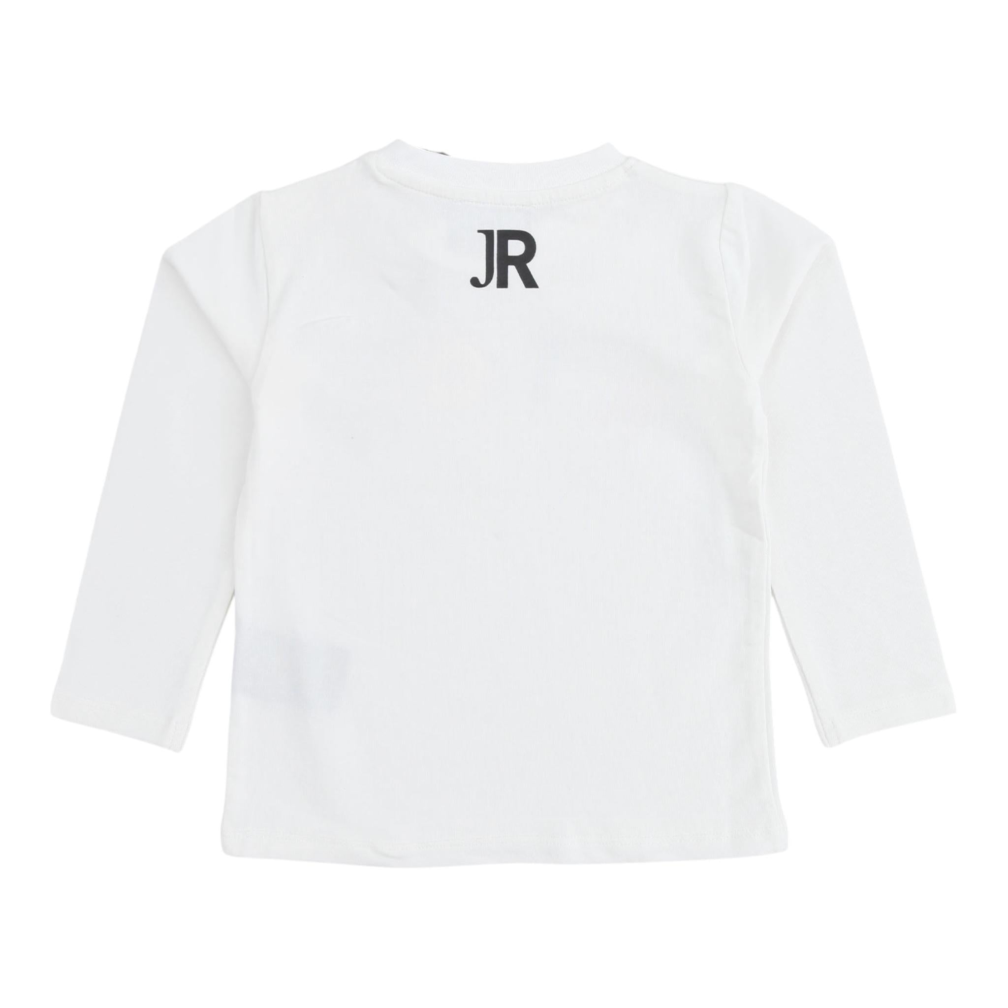 JOHN RICHMOND shirt girocollo tinta unita con stampa Bianco per Neonato RIA24066TSXX BIANCO JOHN RICHMOND 